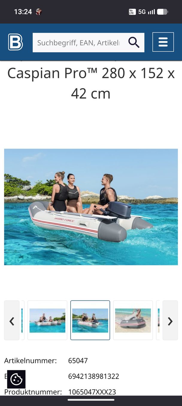 Bestway Barche: Schlauchboot mit Bootausweis – Nuovo (secondo la descrizione) da Seftigen venduto da Bereal4deal 4