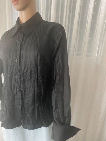 perfekter Auftritt mit dieser leichten Bluse, schwarz, L