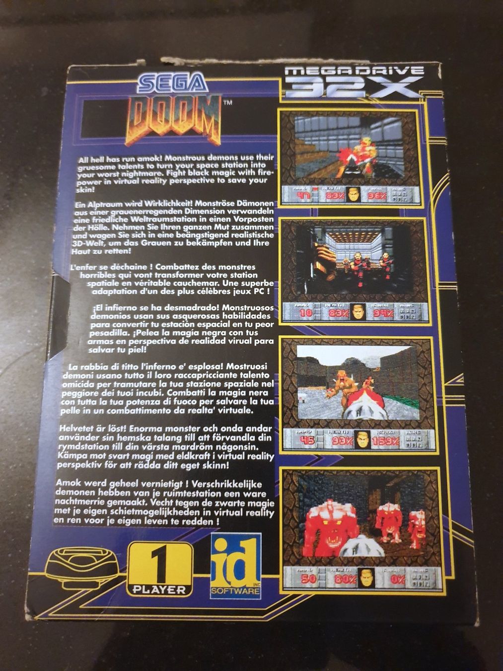 Sega Giochi: DOOM (PAL) - SEGA 32X – Usato da Spiegel b. Bern venduto da Natix 1