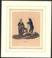 Wallis Tracht Altkol. Aquatinta