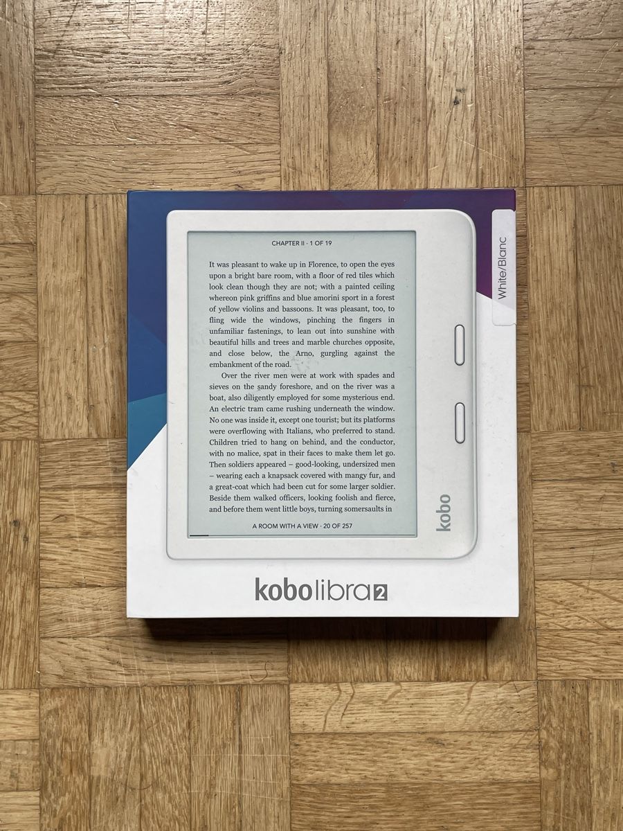 Kobo Tablet PC: Kobo Libra 2 E-Reader, White – Gebraucht aus Zürich von mes_tn9g