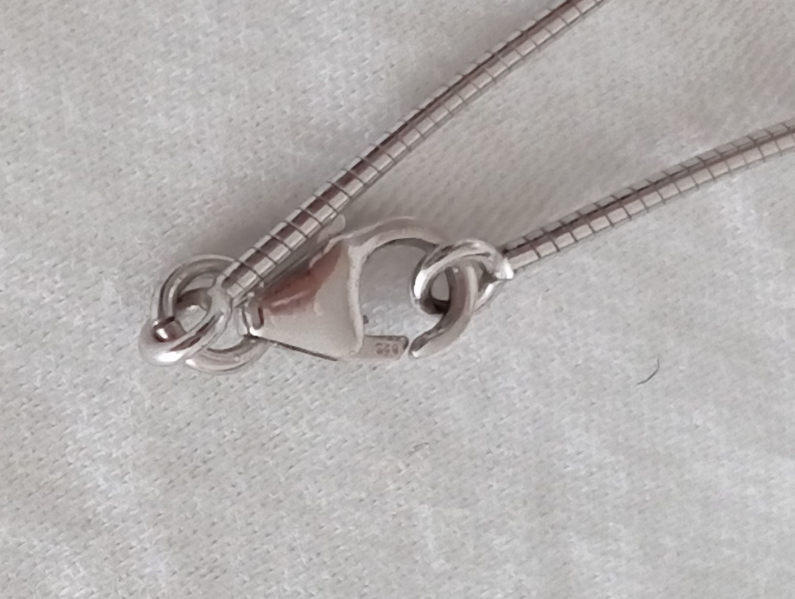 Hermès Catenine: Hermès Halskette grün Silber 925 – Usato da Romanshorn venduto da mololo 3