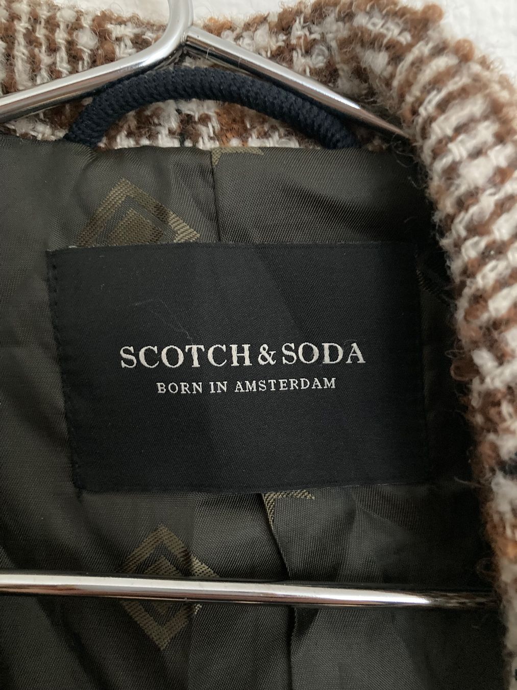 Maison Scotch Cappotti: Scotch & Soda Mantel karriert – Usato da Zürich venduto da julia_le 3