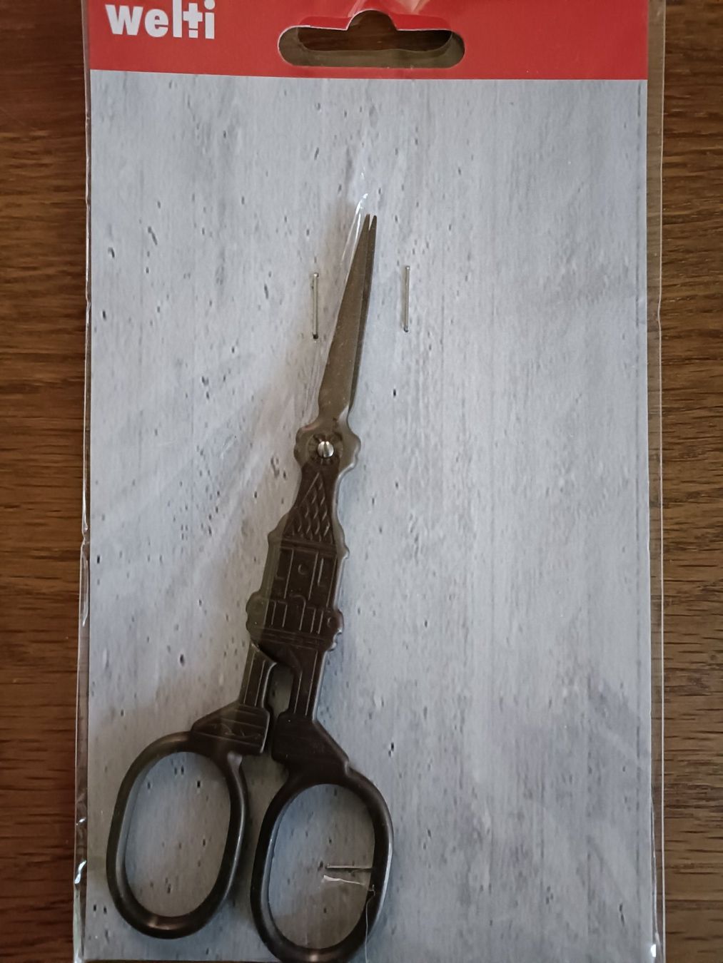 Tutti gli attrezzi: Stickschere Antik Look Turm – Nuovo e nell'imballaggio originale da Rotkreuz venduto da Basana2