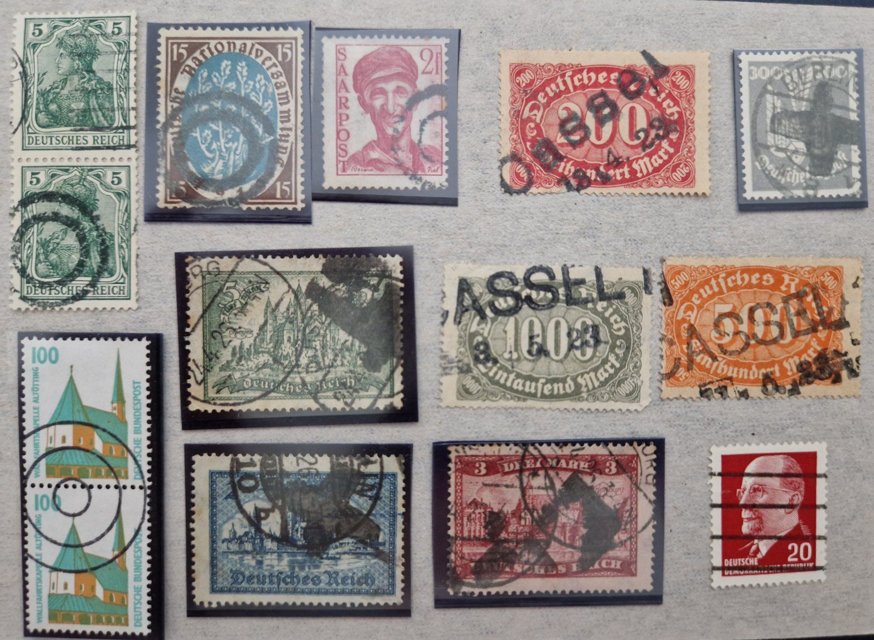 Tutti i francobolli: Briefmarken mit Sonderstempel – Usato da Oberglatt ZH venduto da Pacos2000
