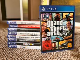 PS4 Bundle – GTA V / Until Dawn / J-Stars