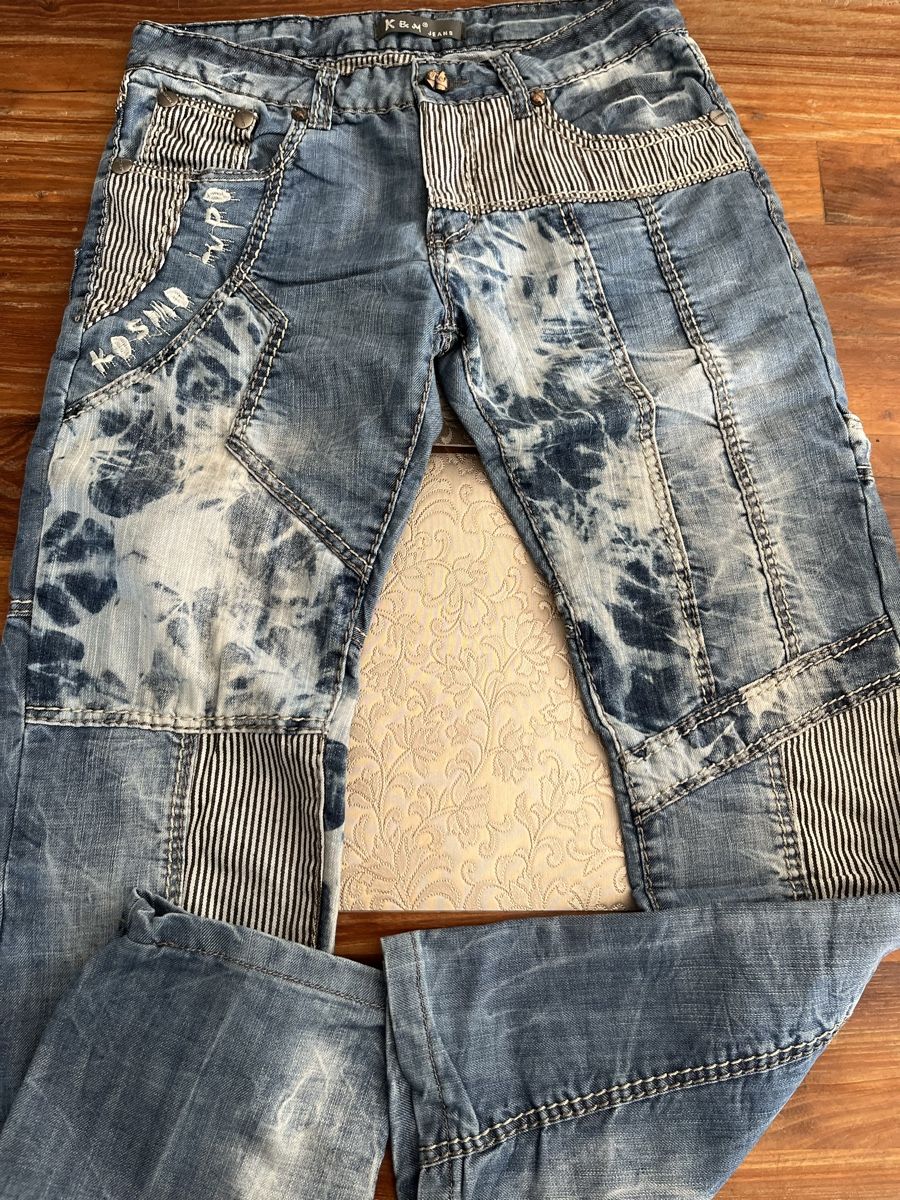 Jeans: Kosmo Lupo Jeans, Gr. 32, Used Look – Nuovo (secondo la descrizione) da Gurbrü venduto da Simiramis