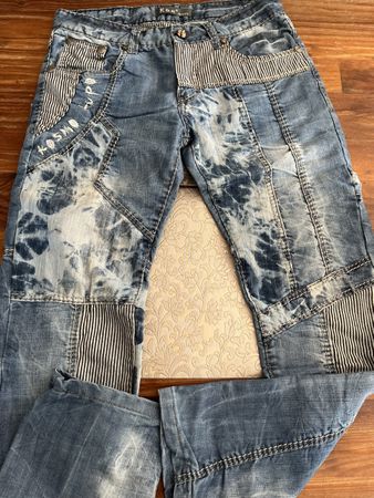 Kosmo Lupo Jeans, Gr. 32, Used Look
