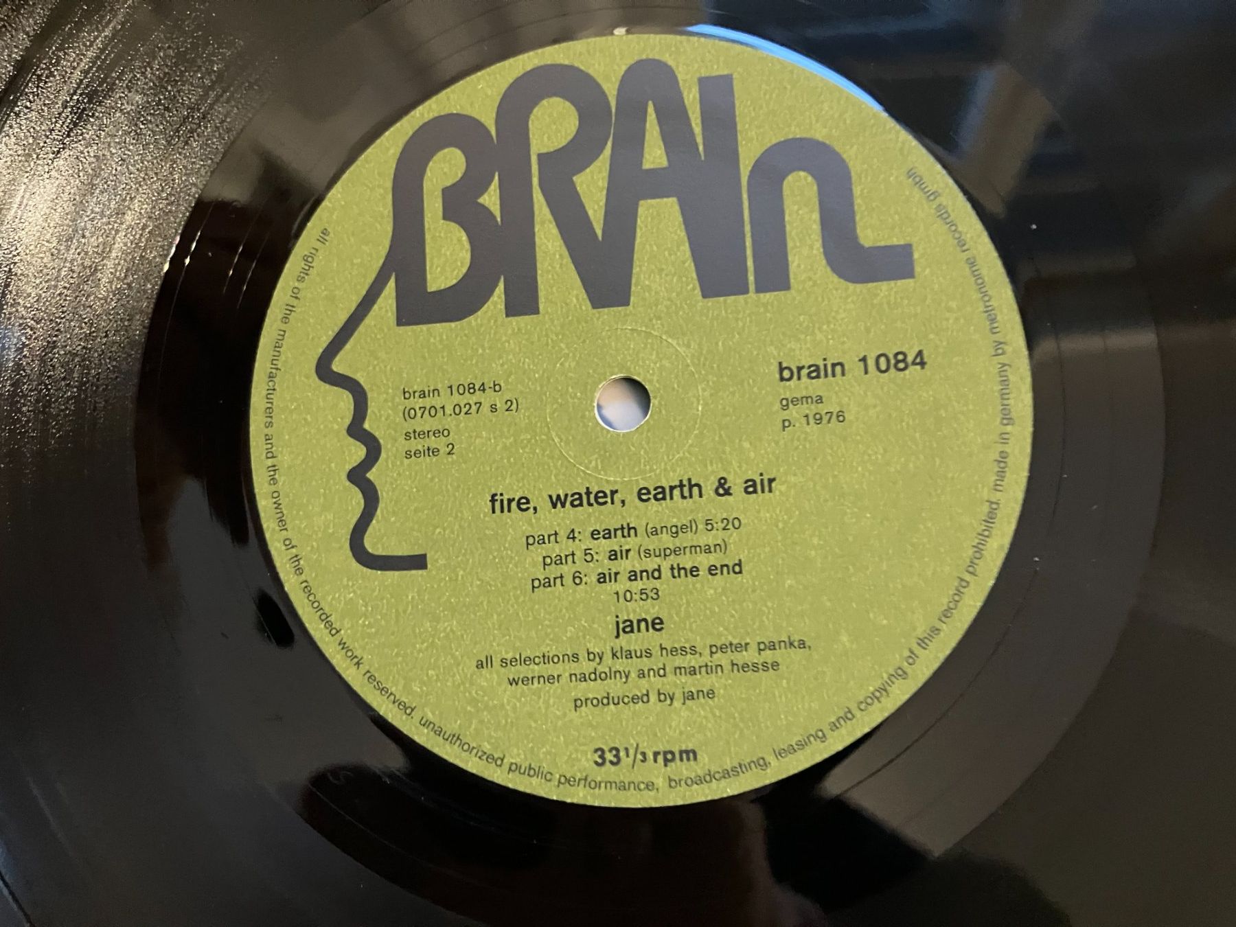 Dischi in vinile: Jane – Usato da Aarwangen venduto da Jukebox3 8