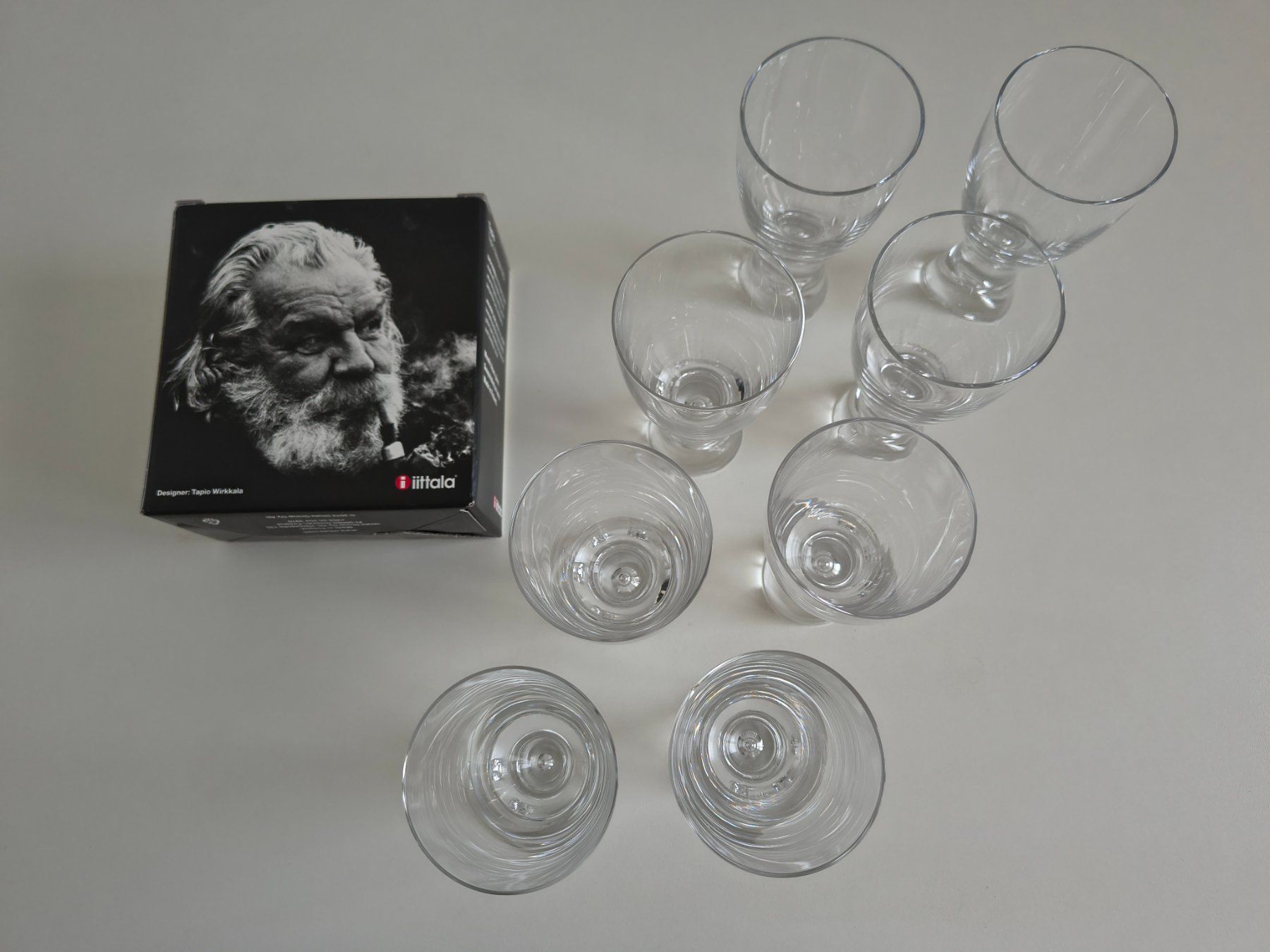 Iittala Bicchieri: iittala - Tapio - Weisswein Gläser – Nuovo (secondo la descrizione) da Oberglatt ZH venduto da ang_7znb 1