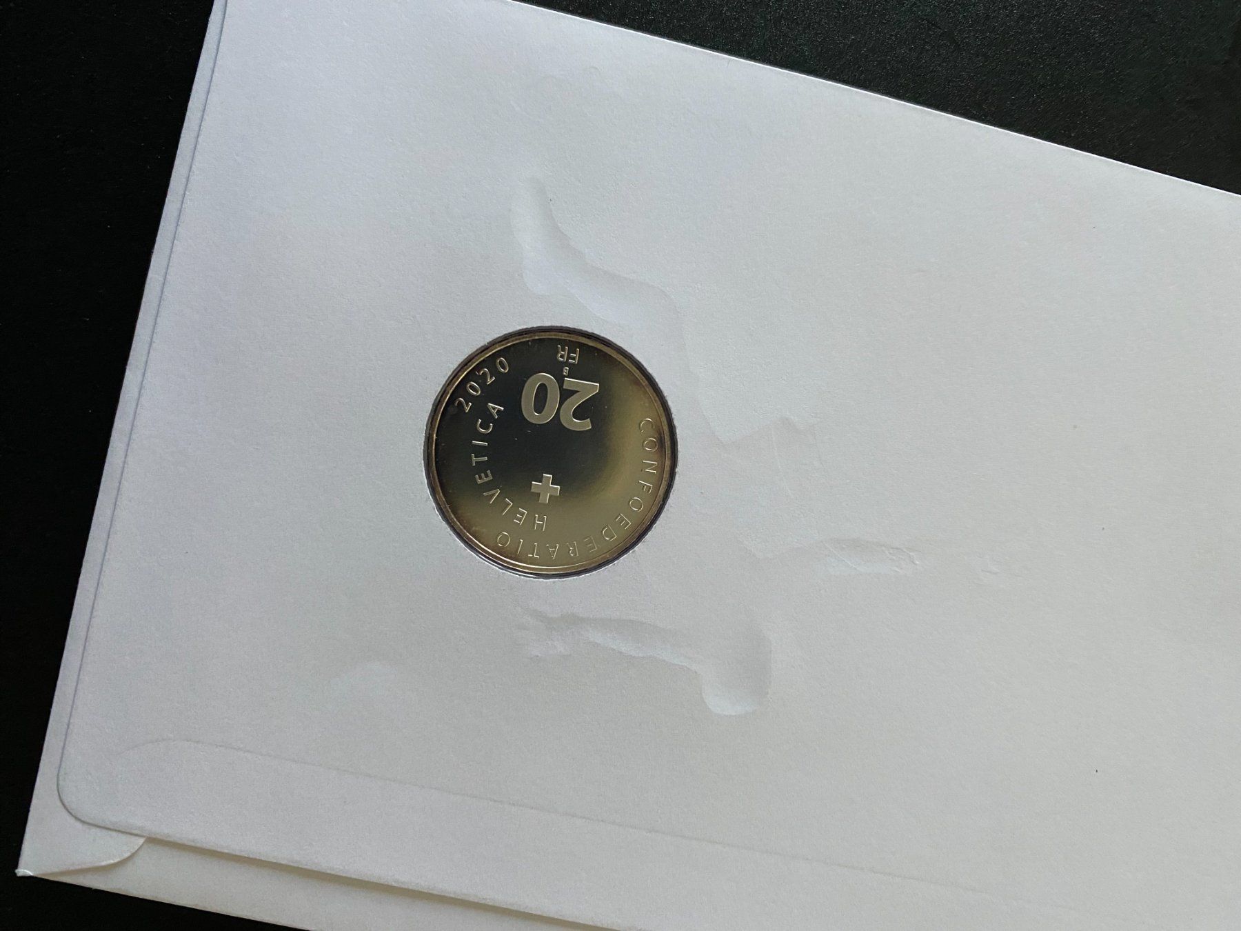 Tutti le monete: Numis Brief 8.8. 2019 mit 20Fr. silber Münze  ROGER FEDERER – Nuovo (secondo la descrizione) da Niederrohrdorf venduto da park5 2