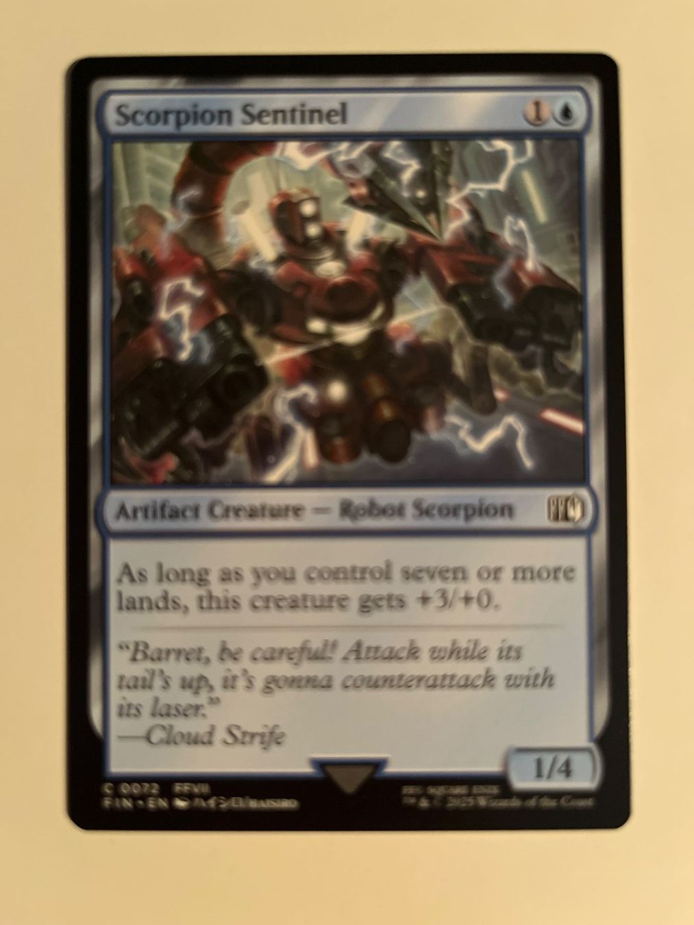 Magic The Gathering Cartes à collectionner: 1 x Scorpion Sentinel - Magic: The Gathering - MtG – D'occasion à Kriens par Shadi1980