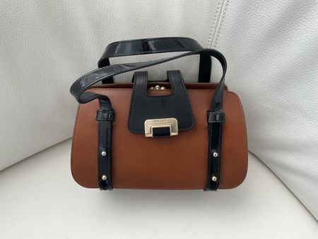 Bally Minihandtasche in Leder braun