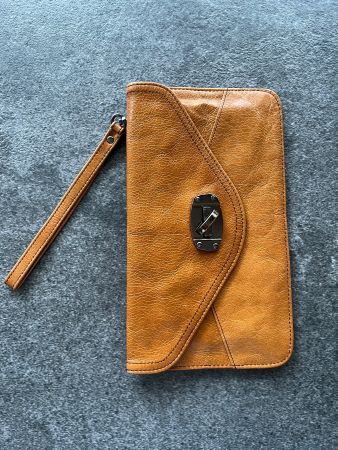ZOE ANN Damen Clutch, Mini-Tasche, Handtasche - 22.50x13cm