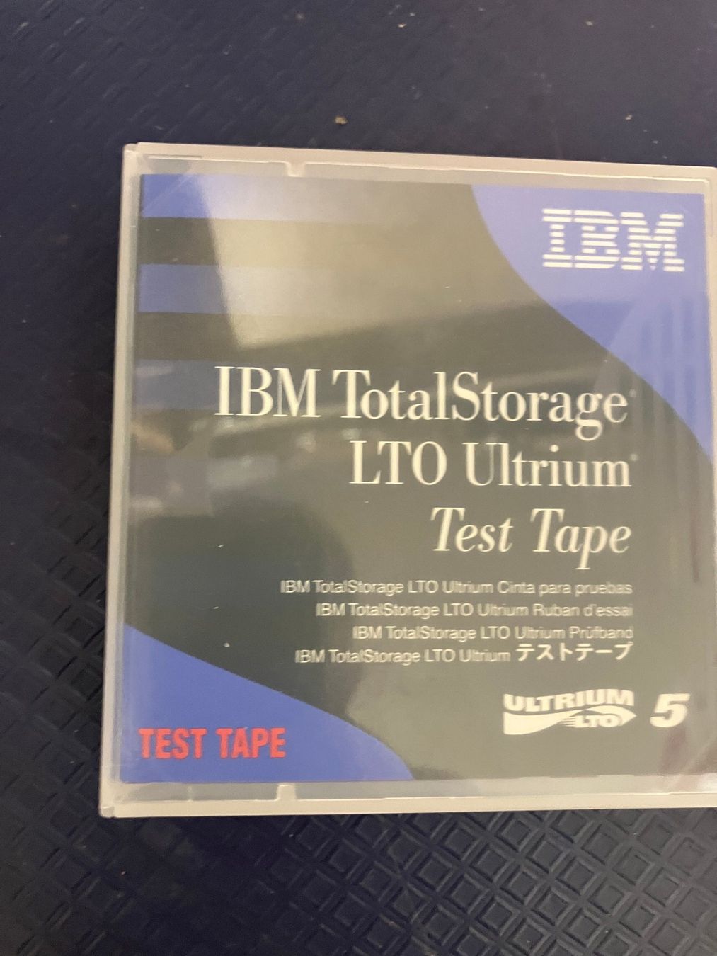 Corsair Dischi rigidi: IBM TotalStorage LTO Ultrium 5 Test Tape – Nuovo e nell'imballaggio originale da Wetzikon ZH venduto da Herbi_58