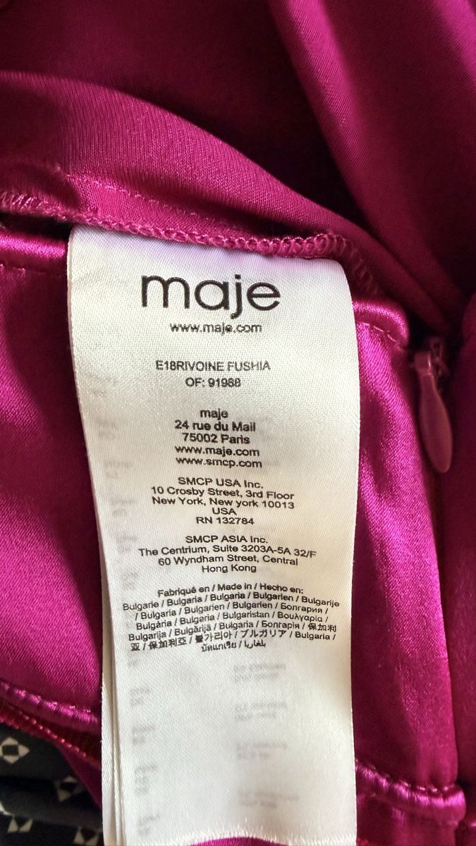 Robes: Maje Abend Seidenkleid – D'occasion à Küsnacht par cri_ngg5 2