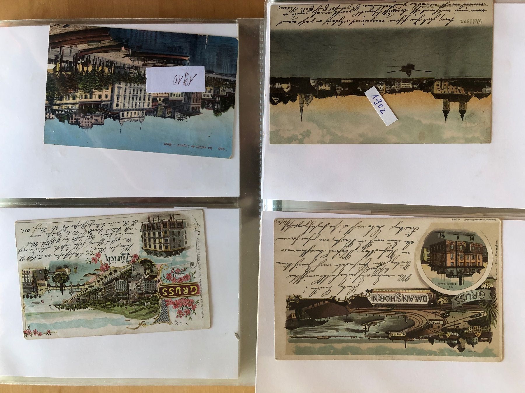 Cartoline postali: 99 Antike Postkarten ca. 1900-1910 – Usato da Aarau venduto da saglat 1