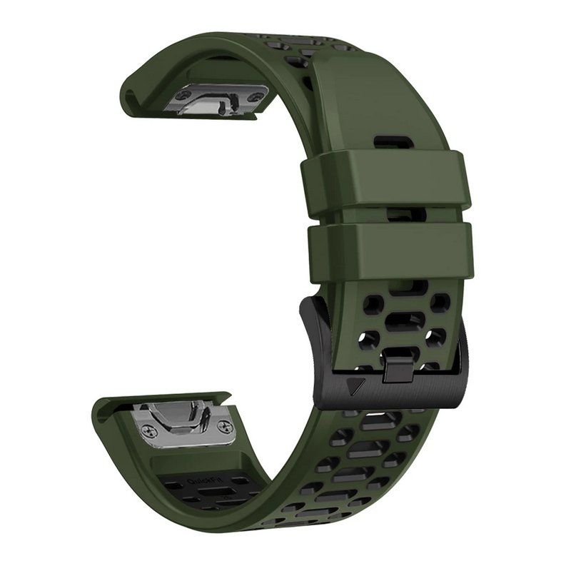 Garmin Smartwatch: Armband Bracelet Silikon Sport V8 für Garmin Fenix 5 6 7 8 – Neu und originalverpackt aus Lausanne von WATCH-WORLD 3