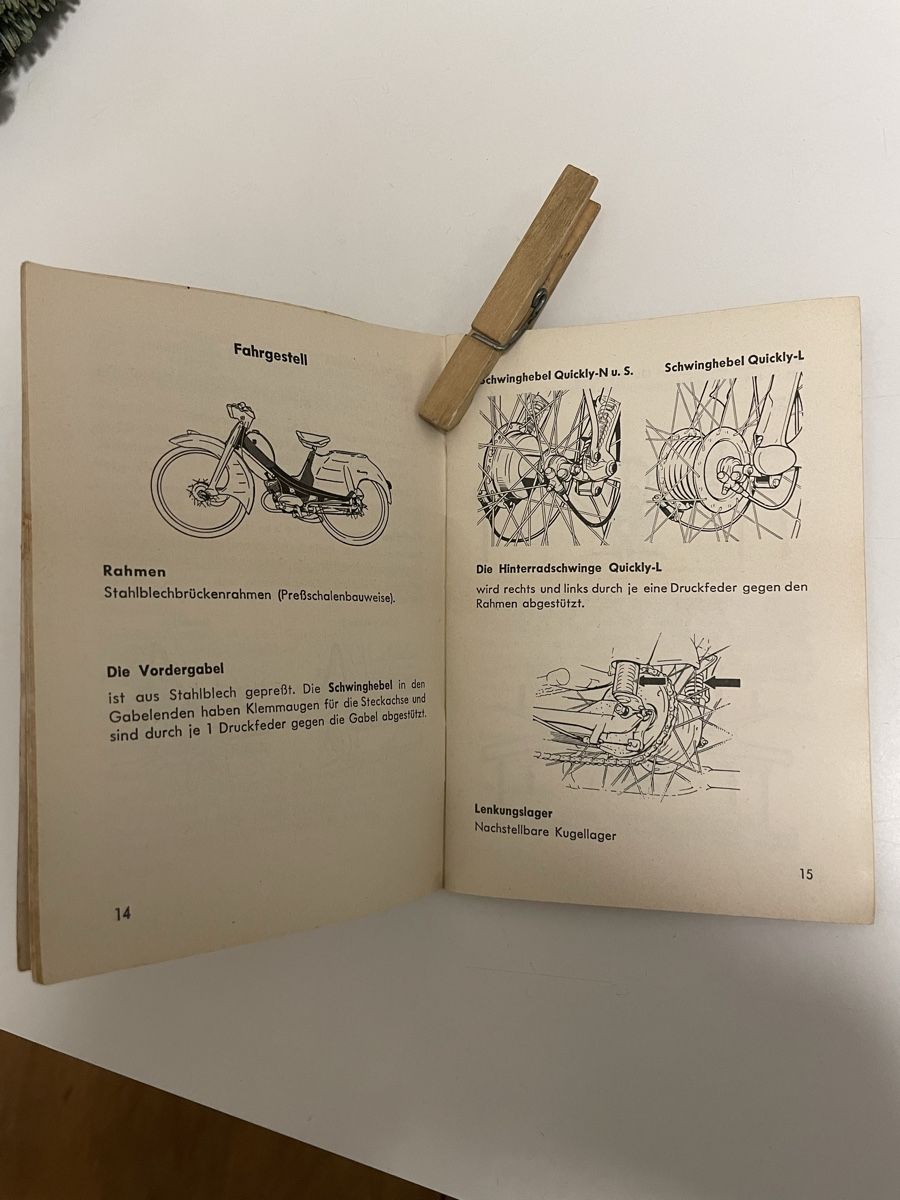 Libri: NSU Quickly Betriebsanleitung – Usato da Basel venduto da kiba78 1