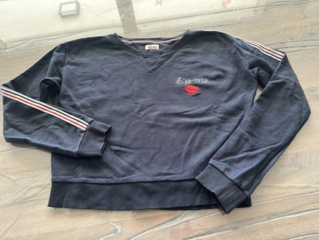 Sweatshirt Tommy Hilfiger dunkelblau Grösse L💙