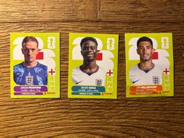 Panini W26 England (2, 11, 17)