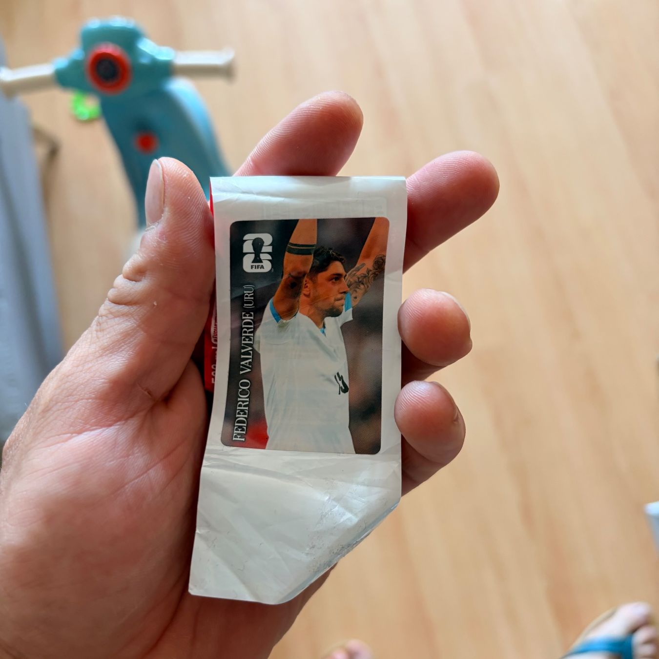 Panini Carte collezionabili: Federico Valverde (URU) Cola Cola Extra Sticker – Nuovo (secondo la descrizione) da Avenches venduto da Myth_Cloth