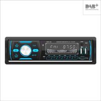 DAB+ 1 DIN Autoradio Bluetooth USB AUX FM AM RDS 50W