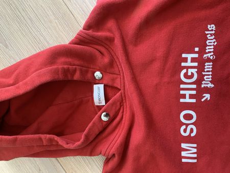 Original Moncler x Palm Angels - Red size XS
