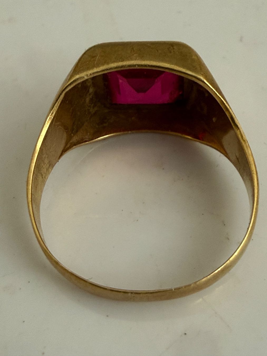 Bagues: Bague or 750 avec saphir, 3 gr – D'occasion à Lausanne par artnouveau04 4