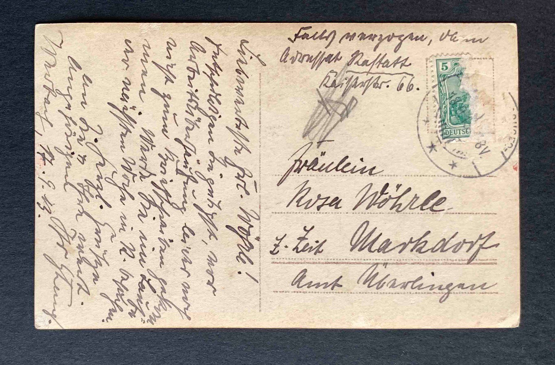 Cartoline postali: AK Zwei Herzen und ein Sinn – Usato da Goldau venduto da Balkonia09 1