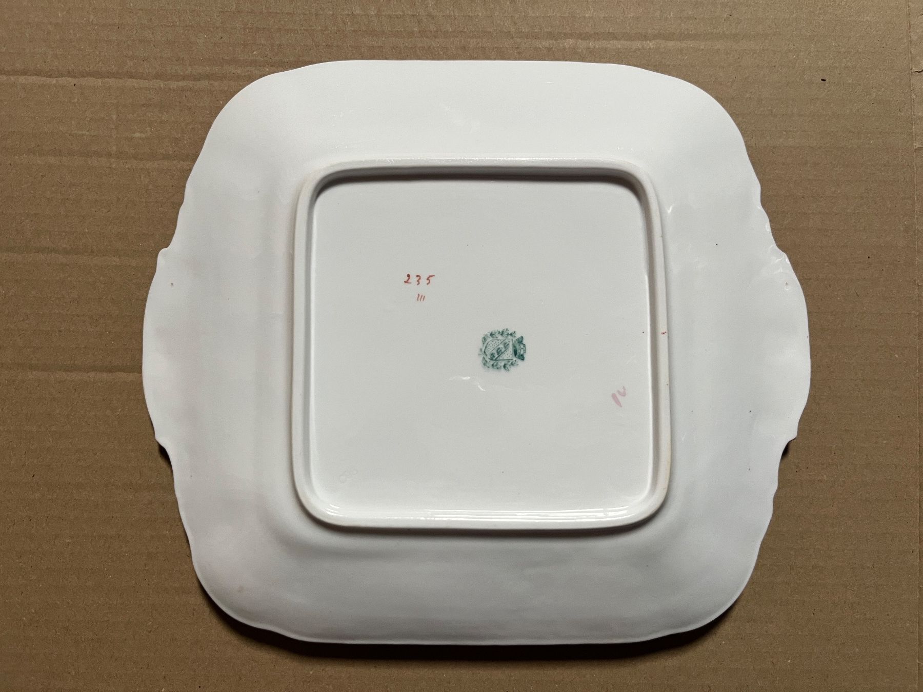 Servierplatten: Antique Sarreguemines Minton Pink Platter – Gebraucht aus Zürich von Nowstalgia 5