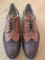 Herrenschuhe Kerton Brogue Leder braun Grösse 42 gebraucht