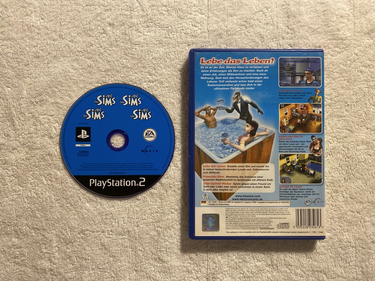 Sony Spiele: Die Sims PS2 – Gebraucht aus Reichenbach i. K. von Daniel840 1