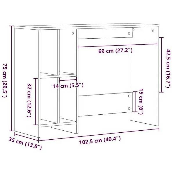 Schreibtische: Bureau chêne noir Neuf – Gebraucht aus Monthey von yan_mm6k 4