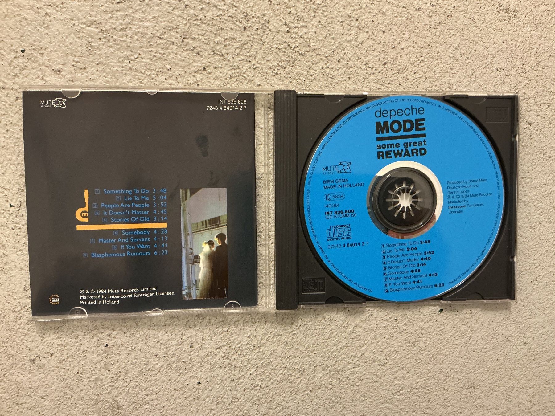 CD: Depeche Mode CD - Some Great Reward – Usato da Winterthur venduto da Tumko_7_Vinyl 1