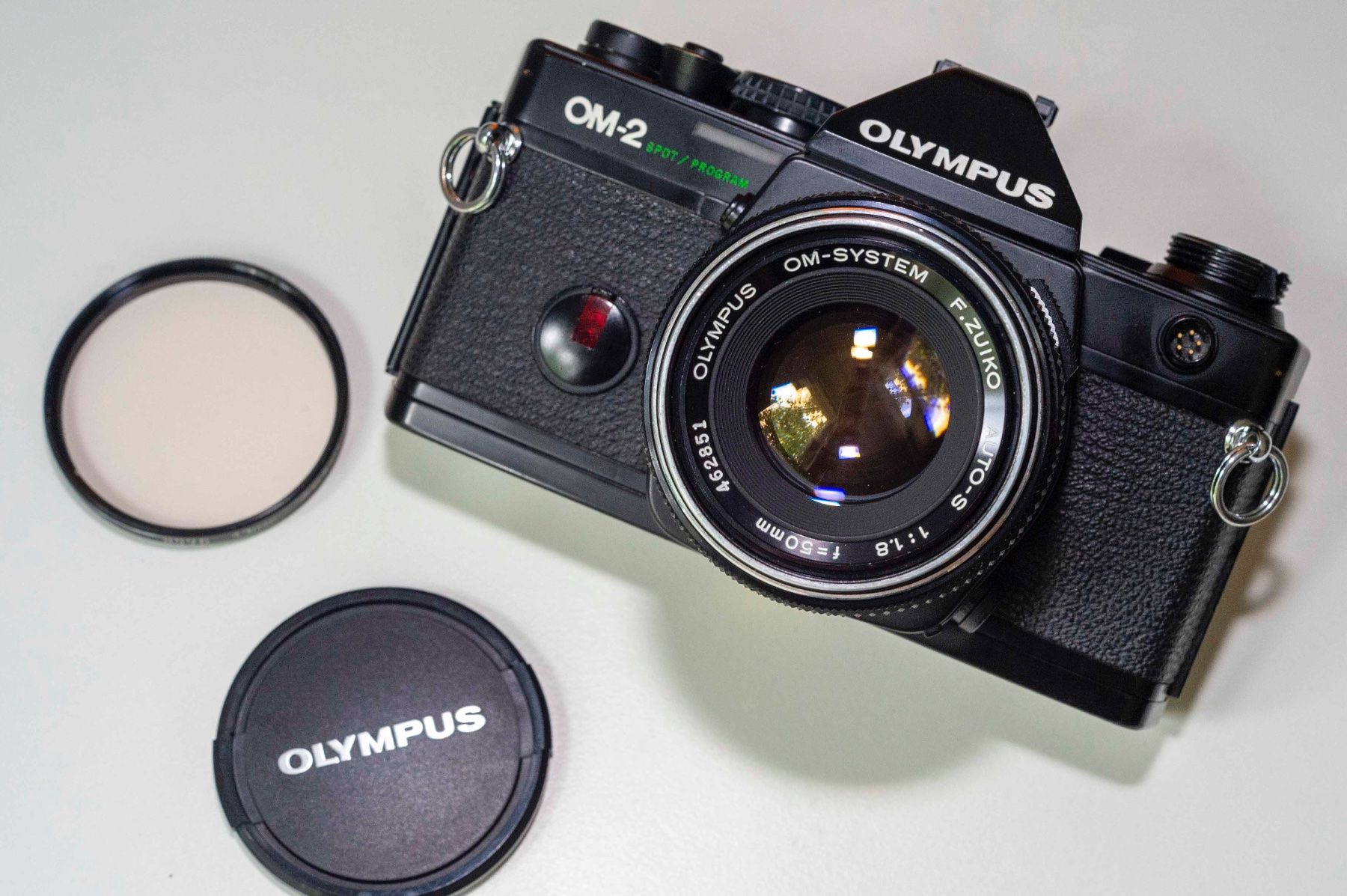 Olympus Kamera: Olympus OM-2 Spot / Program mit Zuiko 50/1.8 – Gebraucht aus Schwerzenbach von floridan 2