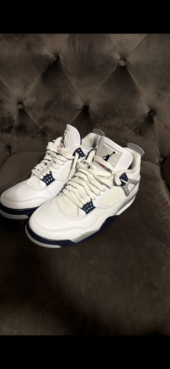 Jordan Scarpe da uomo: Air Jordan 4 Retro Midnight Navy – Nuovo (secondo la descrizione) da Murgenthal venduto da ayl_g7rc 3