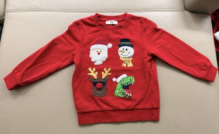 Christmas Sweatshirt - Size 116