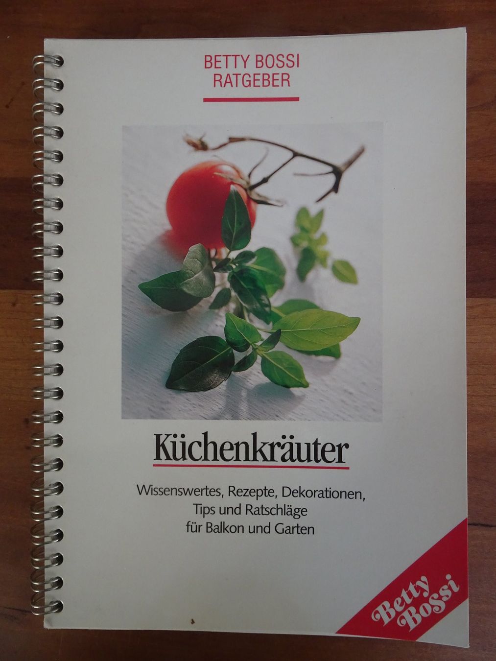 Libri: Betty Bossi, Küchenkräuter – Usato da männedorf venduto da purzelchen
