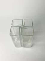 Vase en verre soufflé Alfredo Barbini Murano signé