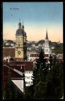 AK St. Gallen, Blick über die Innenstadt