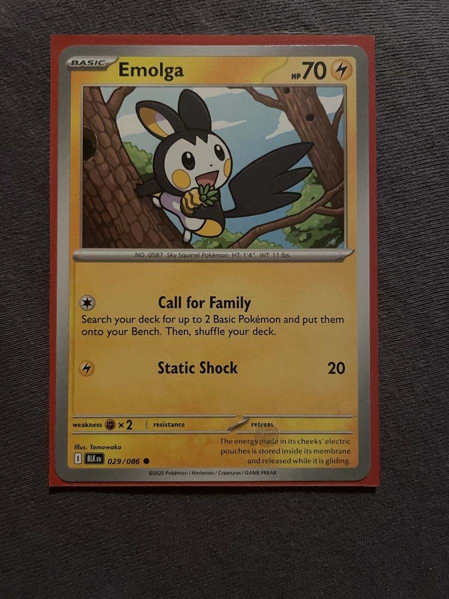 Pokémon Carte collezionabili: Emolga – Nuovo (secondo la descrizione) da Lenk im Simmental venduto da banane50626