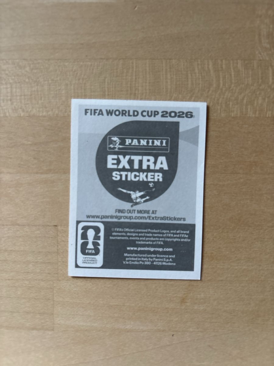 Panini Sammelbilder & Trading cards: lila Extra Sticker Achraf Hakimi Wm 2026 – Neu (gemäss Beschreibung) aus Hilterfingen von sparrowxy 1