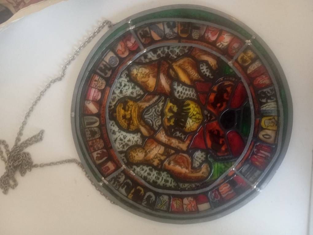 Autres antiquités ou arts: Wappenscheibe 25 cm Durchmesser – D'occasion à Basel par Petergunn 2