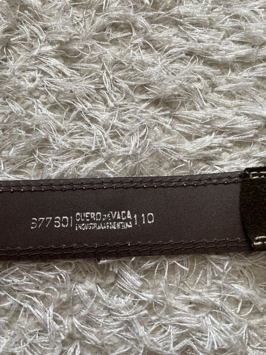 Cinture: Ceinture cuir marron 110 cm, neuf  – Nuovo (secondo la descrizione) da Vuippens venduto da ale_6gkb 3