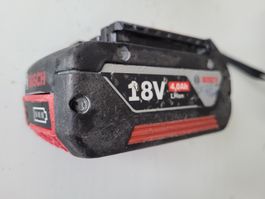 Bosch 18V 4,0 Ah Akku – gebraucht / mit Mängeln
