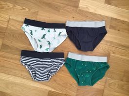 Süessi Jungen Slips, Grösse 116, Top Zustand, 4 Stück!