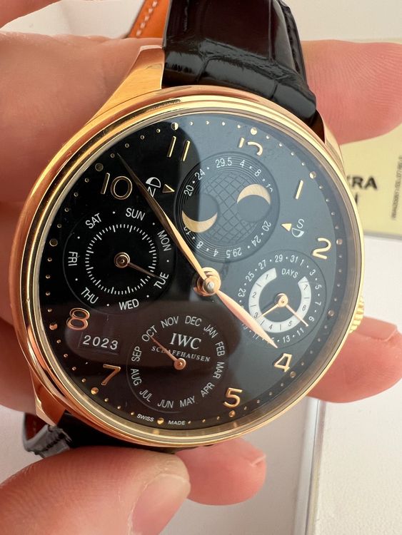 IWC Portugieser Ewiger Kalender (Gebraucht) in Zürich für CHF 15200