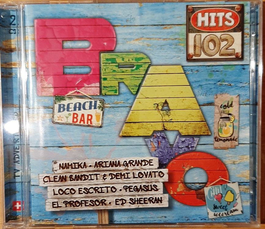 Bravo Hits 102, Swiss, Doppel CD, Hit Compilation, Sampler | Kaufen Auf ...