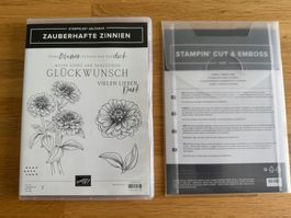 Zauberhafte Zinnien + Stanzformen von Stampin Up / A